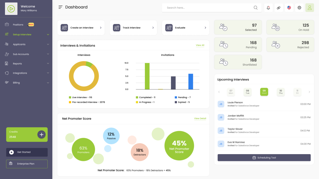 Jobma dashboard